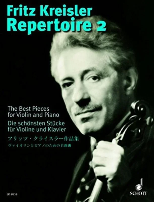 Fritz Kreisler Repertoire 2 Violin/Piano (Softcover Book)