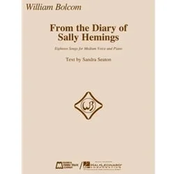 From the Diary of Sally Hemings – Medium Voice and Piano