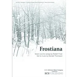 Frostiana (Complete) – SATB Choral Score with Piano