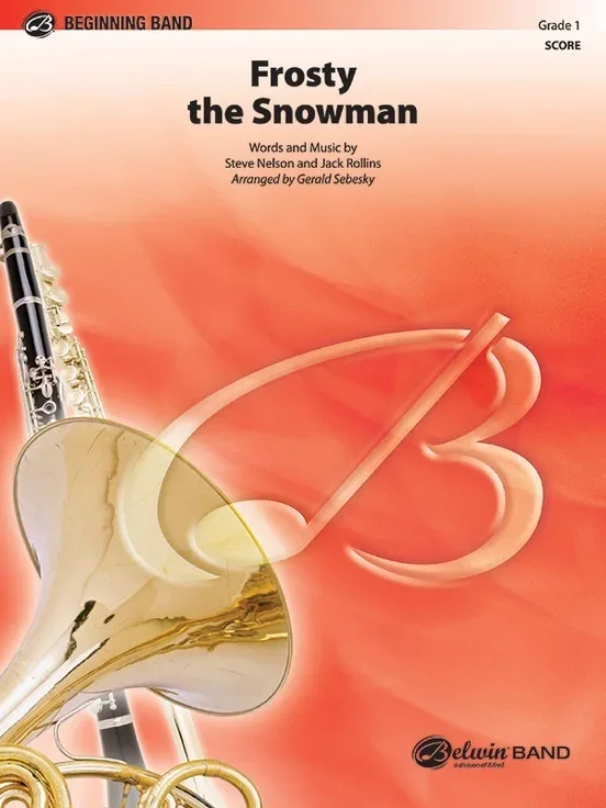 Frosty The Snowman Concert Band Gr 1 Conductor Score