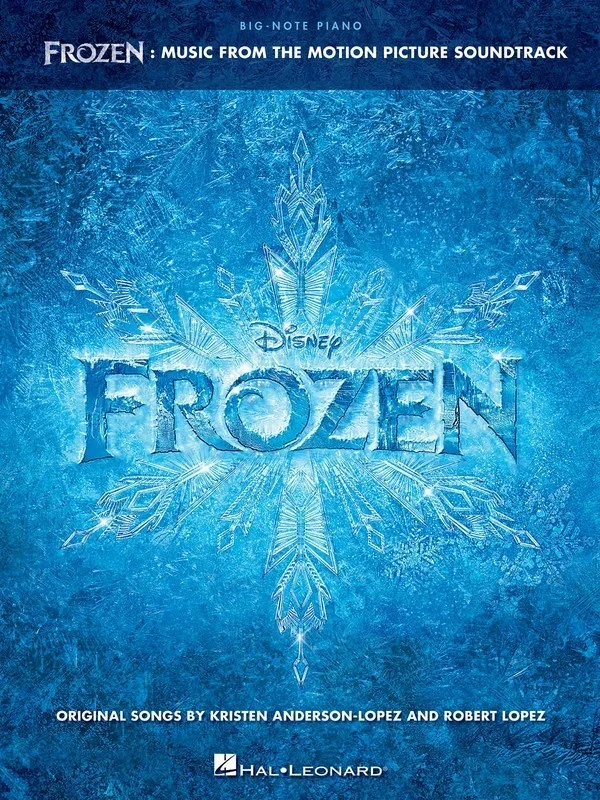 Frozen From The Motion Picture Big Note Piano (Softcover Book)