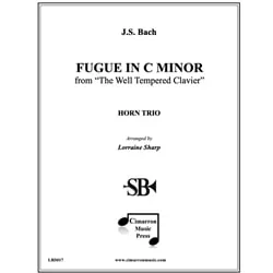 Fugue in c minor – Horn Trio