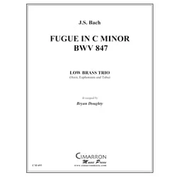 Fugue in C minor, BWV 847 – Brass Trio