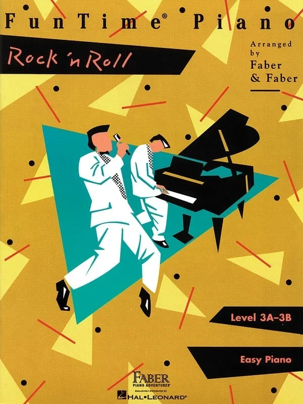 Fun Time Piano Rock N Roll Level 3A – 3B (Softcover Book)