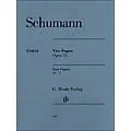 G. Henle Verlag 4 Fugues Op. 72 Piano Solo By Schumann Standard