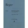 G. Henle Verlag Clarinet Quintet in A Major Op. 146 Henle Music Folios Series Softcover Composed by Max Reger Standard