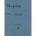 G. Henle Verlag Vers la flamme (Poème), Op. 72 Henle Music Folios Softcover by Scriabin Edited by Valentina Rubcova Standard