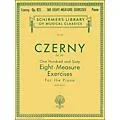 G. Schirmer 160 Eight-Measure Exercises Op 821 Piano By Czerny Standard