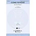 G. Schirmer Come Sunday (Instrumental Pak) IPAKO Arranged by Paris Rutherford Standard