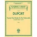 G. Schirmer Duport – 21 Etudes for the Violoncello, Complete Books 1 & 2 String Method Series Softcover Standard