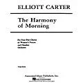 G. Schirmer Harmony Of Morning – SSAA/Pnovocal Score SSAA composed by E Carter Standard