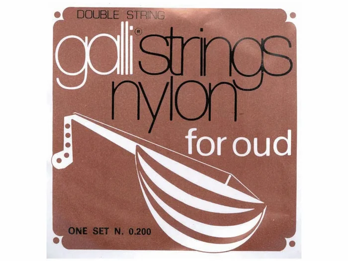 Galli Nylon Arabic Oud Strings 2 Plain 4 Wound
