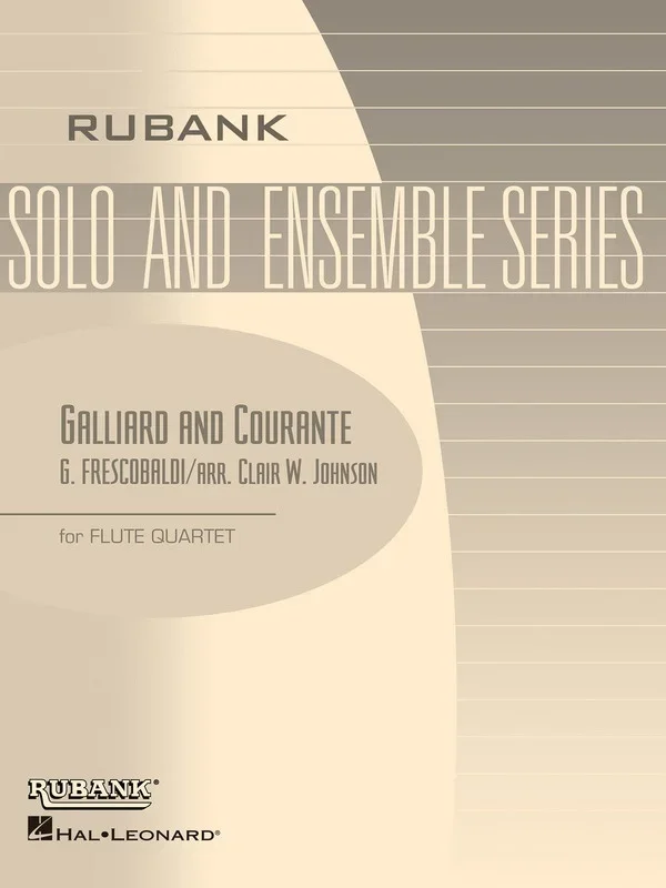 Galliard And Courante Flute Quartet (Music Score/Parts)