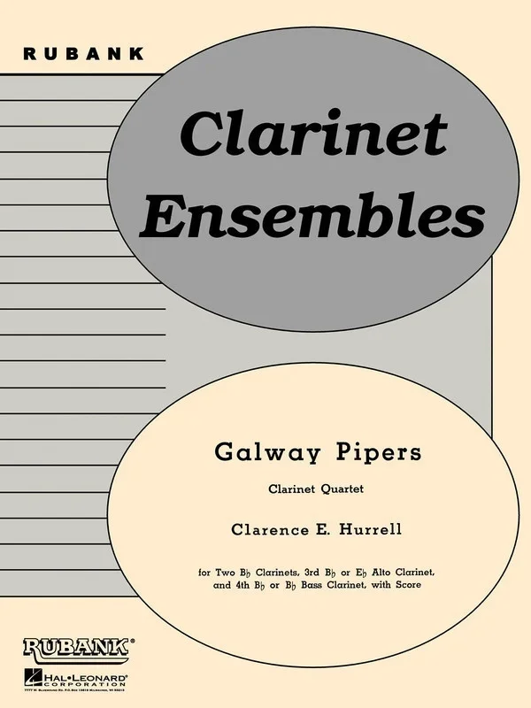 Galway Pipers clarinet (Music Score/Parts)