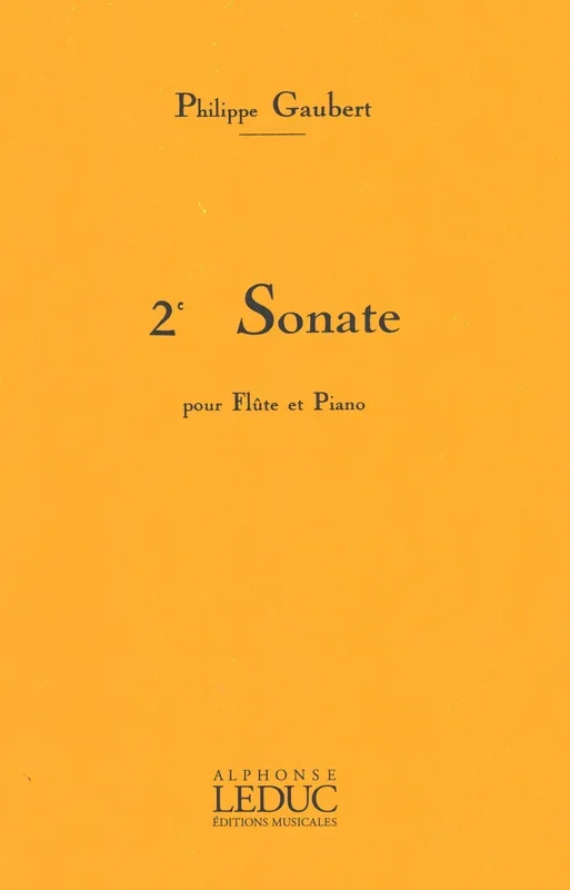 Gaubert: Flute Sonata No. 2