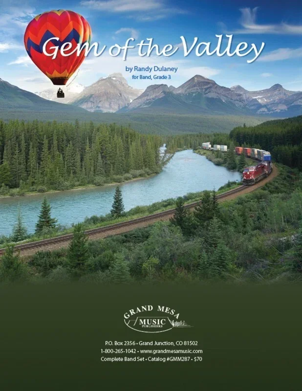 Gem Of The Valley Concert Band 3 Score/Parts Book