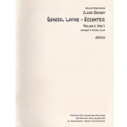 General Lavine – Eccentric, Prelude 6, Book 2 – Brass Quintet