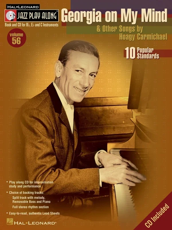 Georgia On My Mind Jazz Play Along V56 Book/CD (Softcover Book/CD)