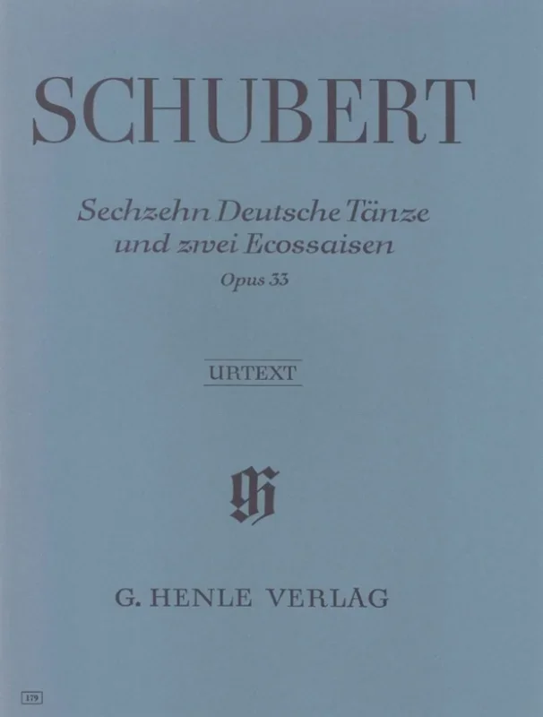 German Dances 16 And 2 Ecossaises Op 33 (Softcover Book)
