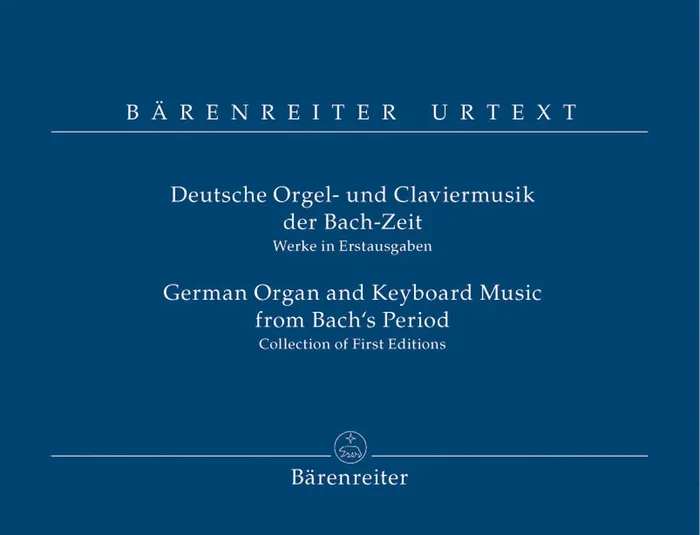 German Organ and Keyboard Music from Bach’s Period