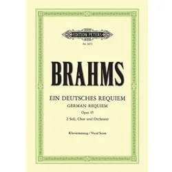 German Requiem – Vocal Score