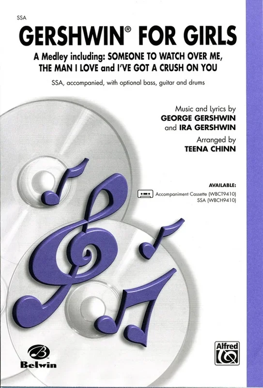 Gershwin For Girls SSA Arr Chinn