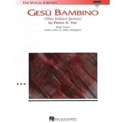 Gesu Bambino – High Voice (in G) and Piano