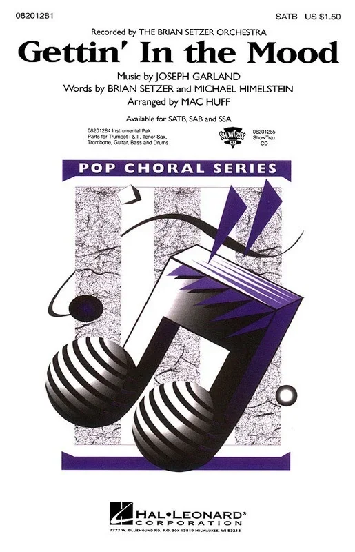 Gettin In The Mood SATB (Octavo)