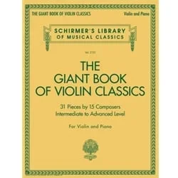 Giant Book of Violin Classics – Violin and Piano