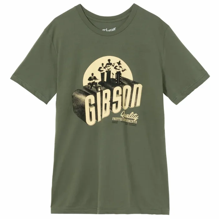 Gibson The Band Tee Army Green XL