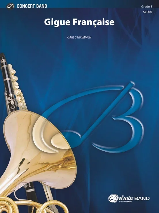 Gigue Francaise Concert Band Gr 3 Conductor Score