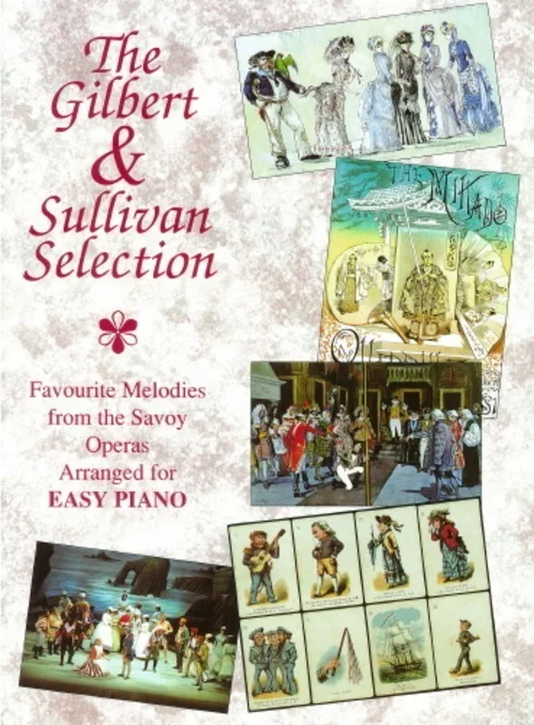 Gilbert And Sullivan Selection Easy Piano (Softcover Book)