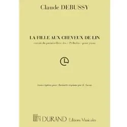 Girl with the Flaxen Hair – Clarinet and Piano