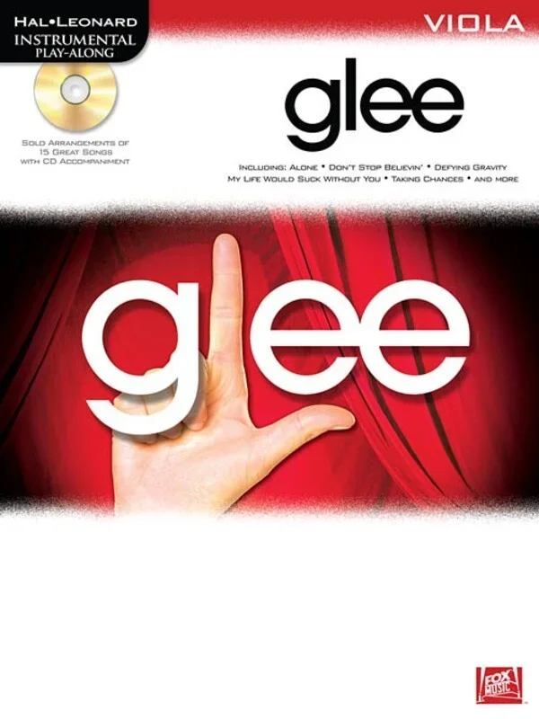 Glee Instrumental Playalong Viola Book/CD (Softcover Book/CD)