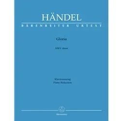 Gloria, HWV deest – Vocal Score