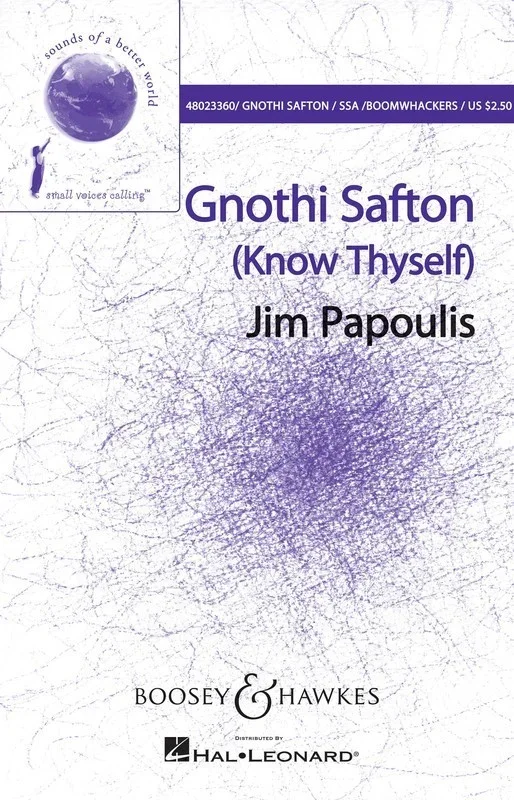 Gnothi Safton (Know Thyself) SSA Book