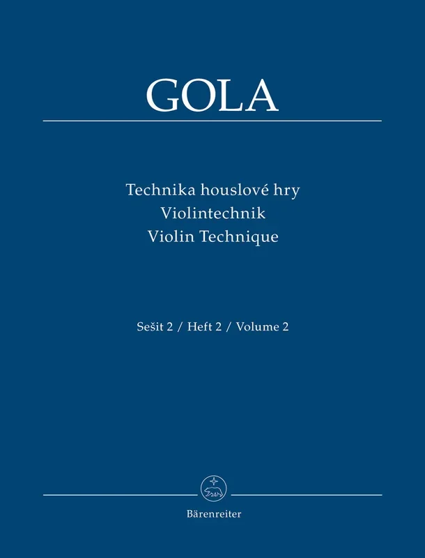 Gola: Violin Technique – Volume 2