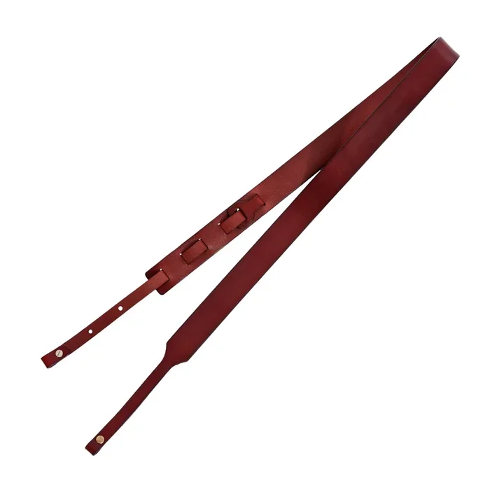 Golden Gate SG-5422 Deluxe Leather Banjo Strap, Mahogany