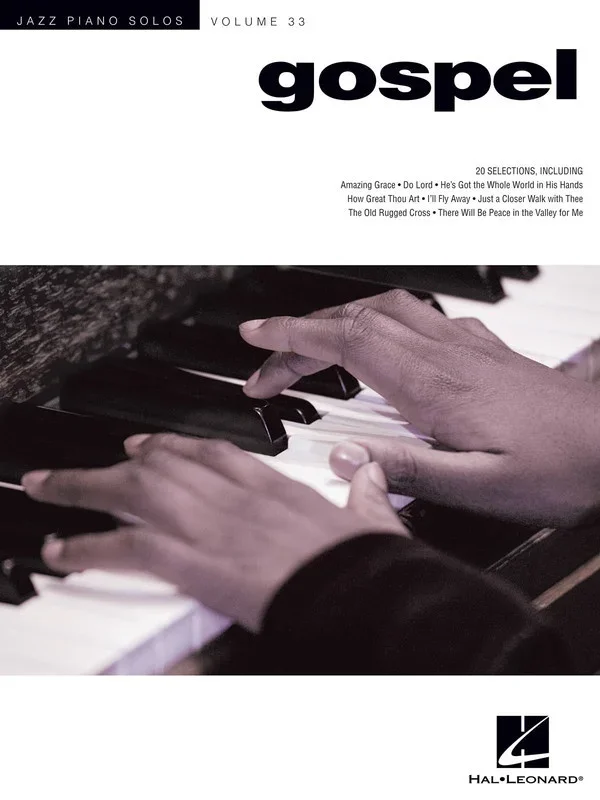 Gospel Jazz Piano Solos V33 Jps (Softcover Book)