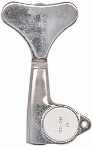 Gotoh Machine Heads Bass 2-A-Side Chrome