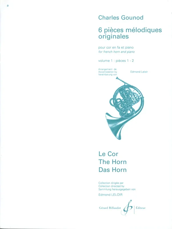 Gounod: 6 pièces mélodiques originales – Volume 1