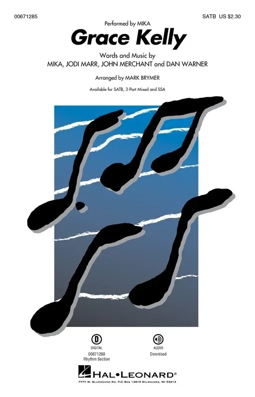 Grace Kelly Satb Octavo