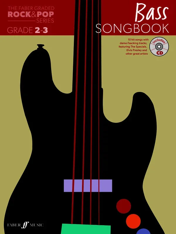 Graded Rock And Pop Bass Songbook 2-3 (Softcover Book/CD)