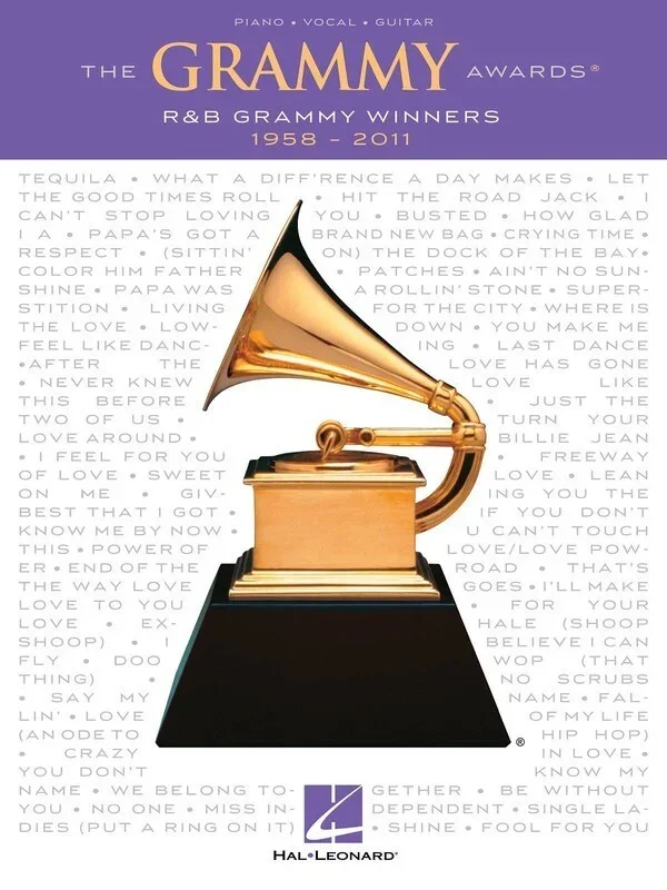 Grammy Awards Best R&B Song 1958 – 2011 PVG (Softcover Book)
