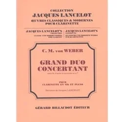 Grand Duo Concertant Op. 34 – Bb Clarinet & Piano