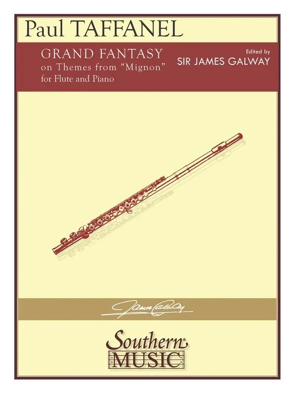 Grand Fantasy On Mignon Flute/Piano Ed Galway (Softcover Book)