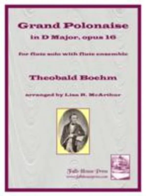 Grand Polonaise Op 16 D Flute Solo With Flute Ensemble Book