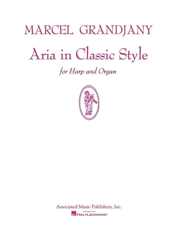 Grandjany – Aria In Classic Style Harp/Organ