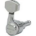 Graph Tech Ratio 7-In-Line Electric Locking Tuning Machine Heads With Staggered Posts Chrome 7 String