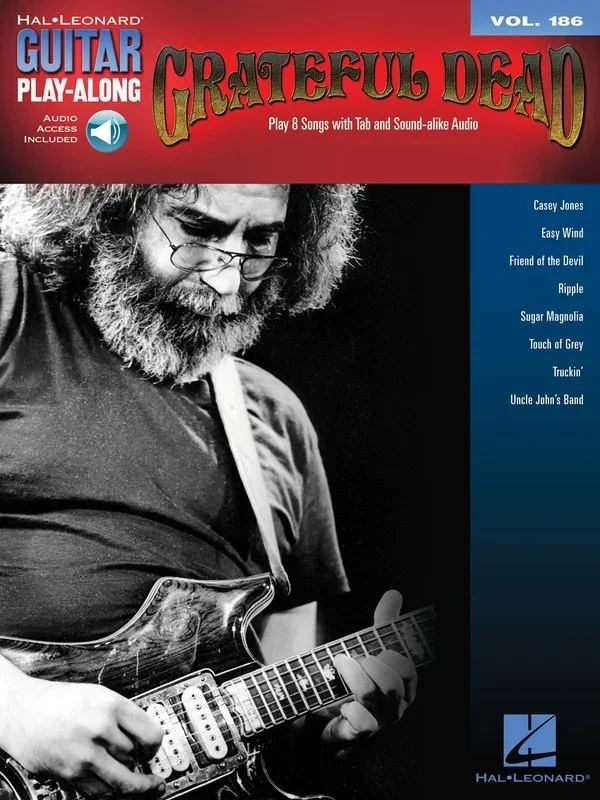 Gratefull Dead Guitar Playalong V186 Book/Online Audio (Softcover Book/Online Au